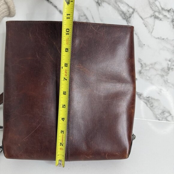 ELLINGTON Portland Oregon Vintage Authentic Brown Leather Backpack Bag leather - Picture 14 of 15